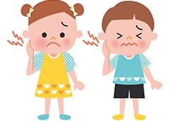 1.歯のエナメル質が薄い