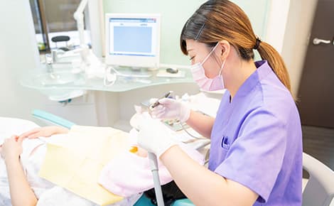 歯科衛生士の担当制を採用